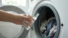 Lisää yksi lasi pesukoneeseen – vaatteet muuttuvat lumivalkoisiksi