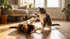 Kissat tappelevat joka päivä, mutta kyse on oikeastaan rakkaudesta. Näin erotat ne toisistaan