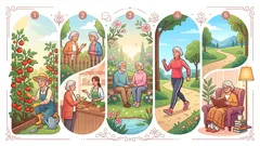 Hyvinvointi 60+: 5 helppoa tapaa pitää arki liikkeessä ja mieli mukana