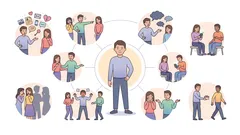 8 tapaa, joita vältän julkisilla paikoilla – ja miten ne parantavat vuorovaikutusta