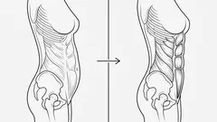 1 asento täydellisen litteää vatsaa varten, jonka löysin tänä uudenvuonna ja jota teen yhä
