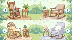 Valitse yksi neljästä keinutuolista – kuvatesti paljastaa, mitä kaipaat juuri nyt