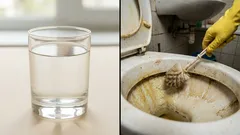 Mikään ei puhdistanut yhtä hyvin kuin tämä: keltainen wc muuttui lumivalkoiseksi