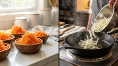 Miksi sipulia ja porkkanaa ei pitäisi paistaa yhdessä: mitä tapahtuu, jos ne kypsennetään tällä tavalla