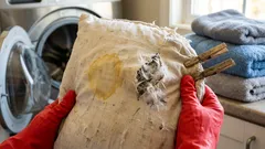 Untuva- ja höyhentyynyn pesu: 10 helppoa askelta ilman paakkuja