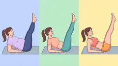 Jalat ylös: 3 helppoa liikettä, jotka auttavat sinua tuntemaan olosi nuoremmaksi ja tukevat vartaloasi