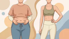 1 minuutin pose, joka auttaa vähentämään vatsarasvaa ja tukee nuorekasta, kiinteää ulkonäköä