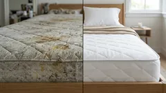 Kuinka puhdistaa patja kotona tahroista ja epämiellyttävistä hajuista