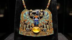 Tutankhamonin korut ovat tutkijoiden mukaan avaruusperäistä koostumusta